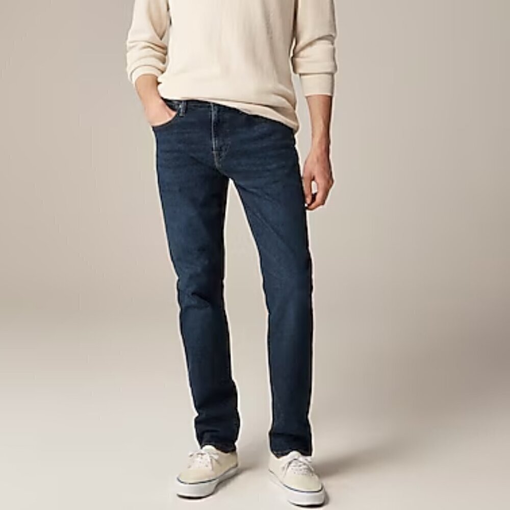 J. Crew Men's 484 Slim Fit Tapered Leg Stretch Jeans Size 29x32